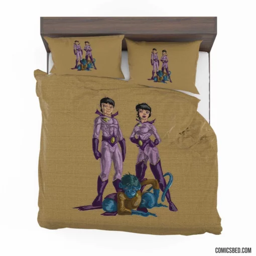 Wonder Twins Power of Duo Comic Bedding Set 1