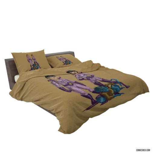 Wonder Twins Power of Duo Comic Bedding Set 2