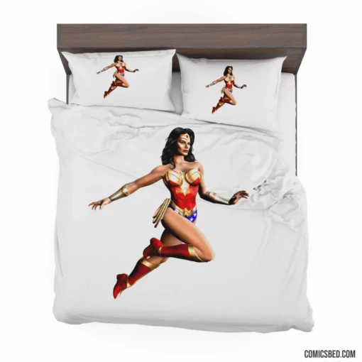 Wonder Woman Amazon Heroic Journey Comic Bedding Set 1