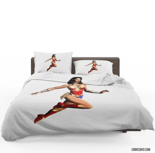 Wonder Woman Amazon Heroic Journey Comic Bedding Set