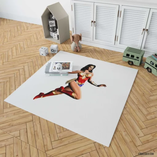 Wonder Woman Amazon Heroic Journey Comic Rug 1