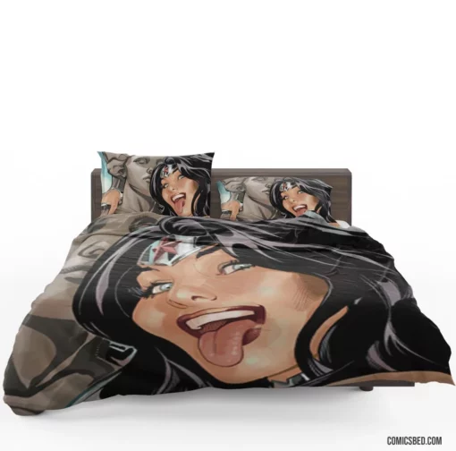 Wonder Woman Amazon Might Comic Bedding Set