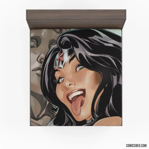 Wonder Woman Amazon Might Comic Fitted Sheet 1