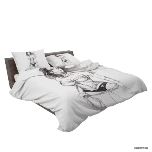 Wonder Woman Amazon Quest Comic Bedding Set 2