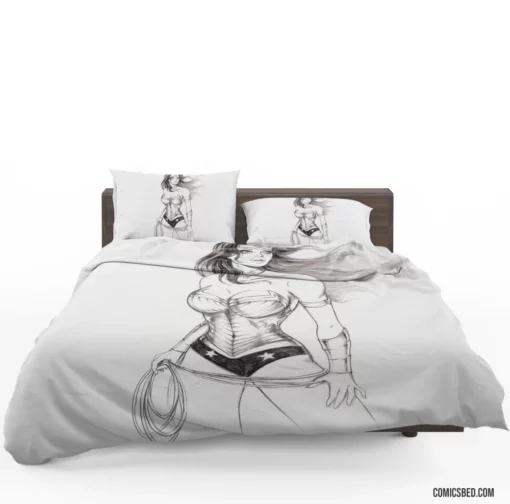 Wonder Woman Amazon Quest Comic Bedding Set