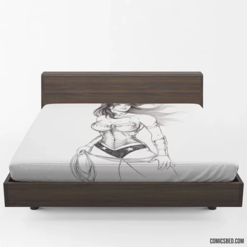 Wonder Woman Amazon Quest Comic Fitted Sheet