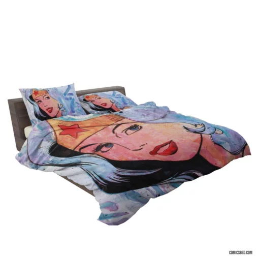 Wonder Woman Amazon Triumph Comic Bedding Set 2