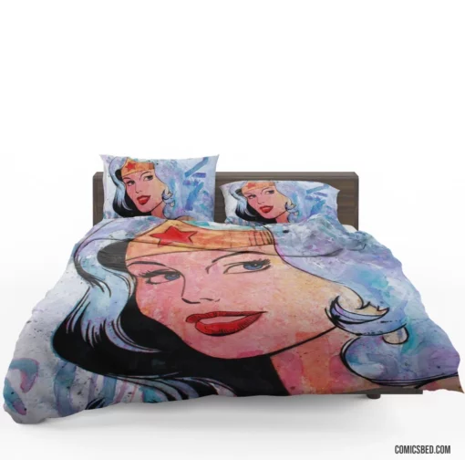 Wonder Woman Amazon Triumph Comic Bedding Set