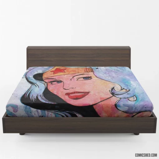 Wonder Woman Amazon Triumph Comic Fitted Sheet