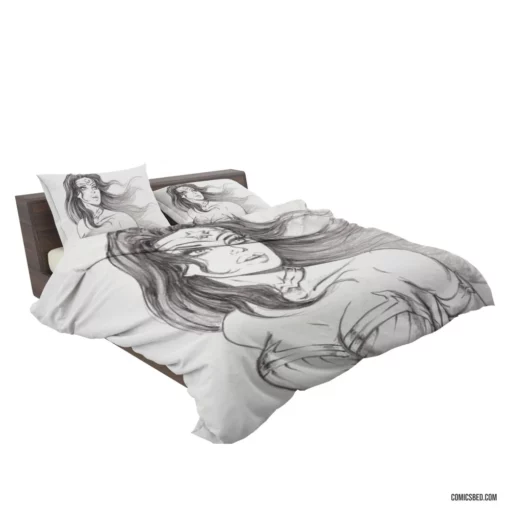 Wonder Woman Amazon Warrior Comic Bedding Set 2