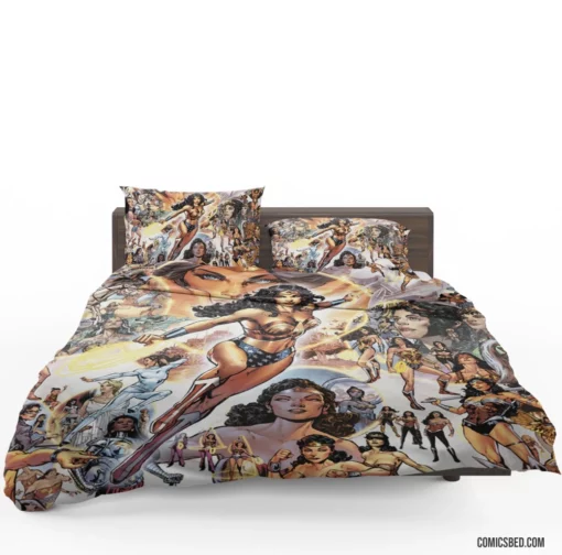 Wonder Woman Amazonian Odyssey Comic Bedding Set