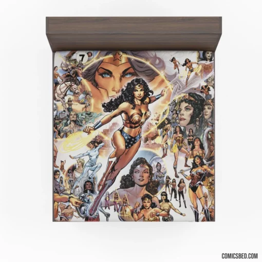 Wonder Woman Amazonian Odyssey Comic Fitted Sheet 1