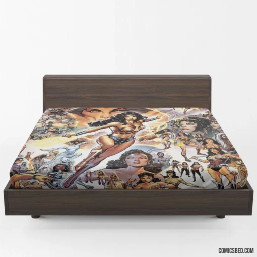 Wonder Woman Amazonian Odyssey Comic Fitted Sheet