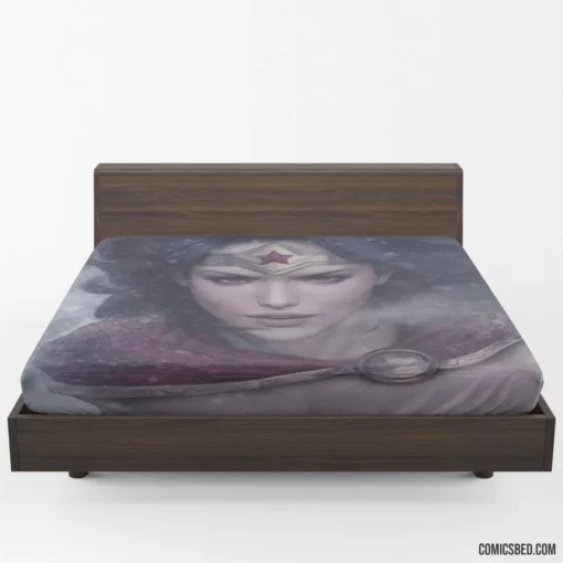 Wonder Woman Artwork DC Amazon Comic Fitted Sheet