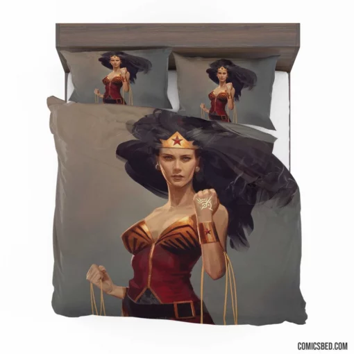 Wonder Woman DC Amazon Hero Comic Bedding Set 1