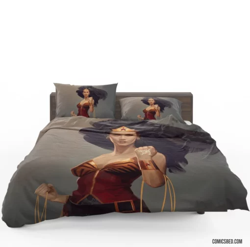 Wonder Woman DC Amazon Hero Comic Bedding Set