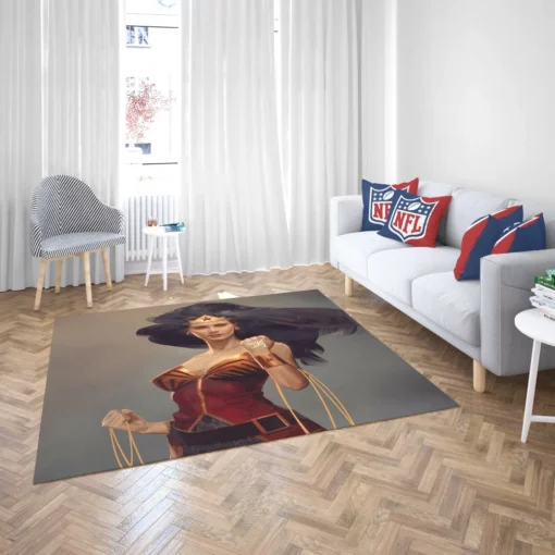 Wonder Woman DC Amazon Hero Comic Rug 2