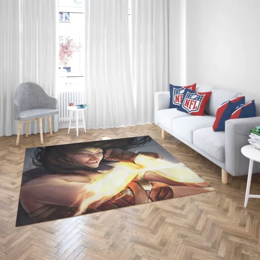 Wonder Woman DC Amazon Heroine Comic Rug 2