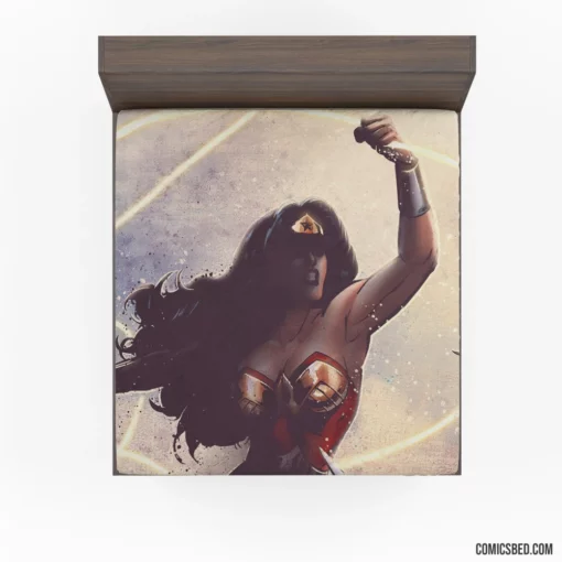 Wonder Woman DC Amazon Princess Comic Fitted Sheet 1