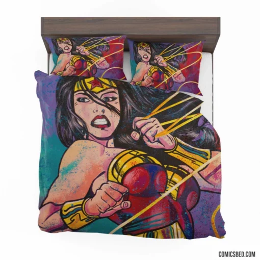 Wonder Woman DC Amazon Warrior Comic Bedding Set 1