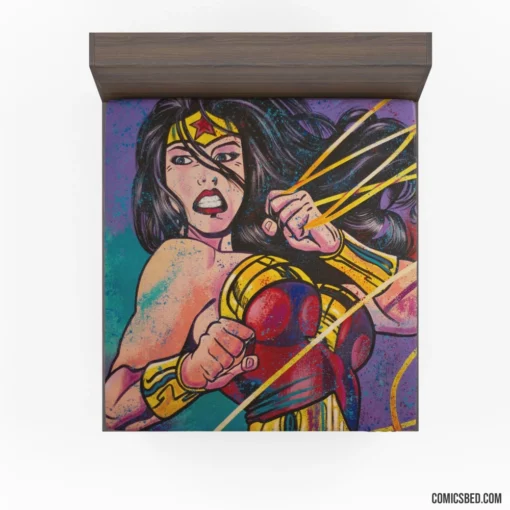 Wonder Woman DC Amazon Warrior Comic Fitted Sheet 1