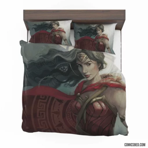 Wonder Woman DC Amazonian Beauty Comic Bedding Set 1