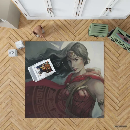 Wonder Woman DC Amazonian Beauty Comic Rug