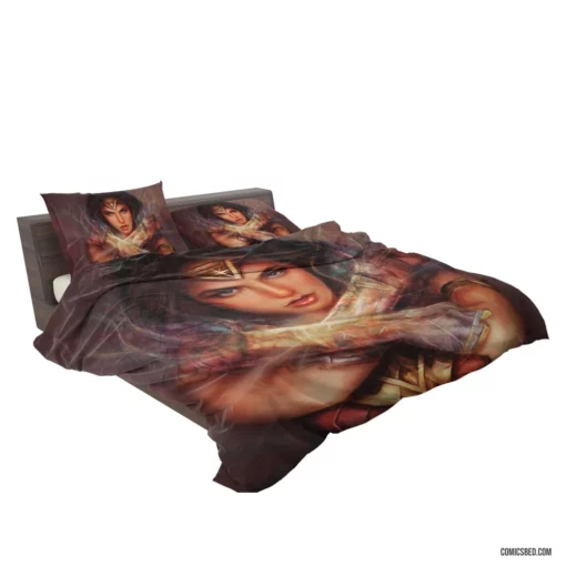 Wonder Woman DC Amazonian Comic Bedding Set 2