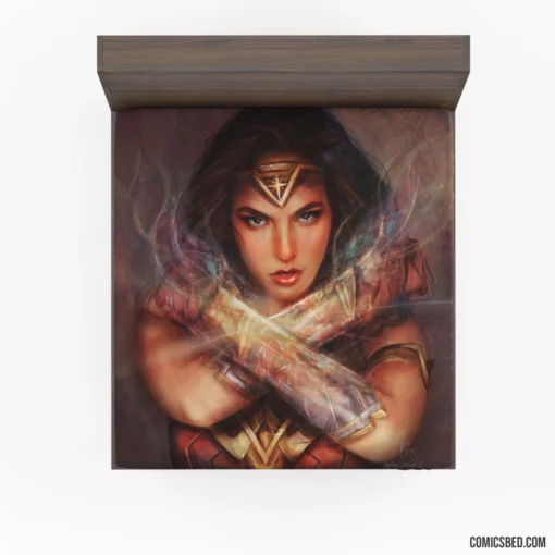 Wonder Woman DC Amazonian Comic Fitted Sheet 1