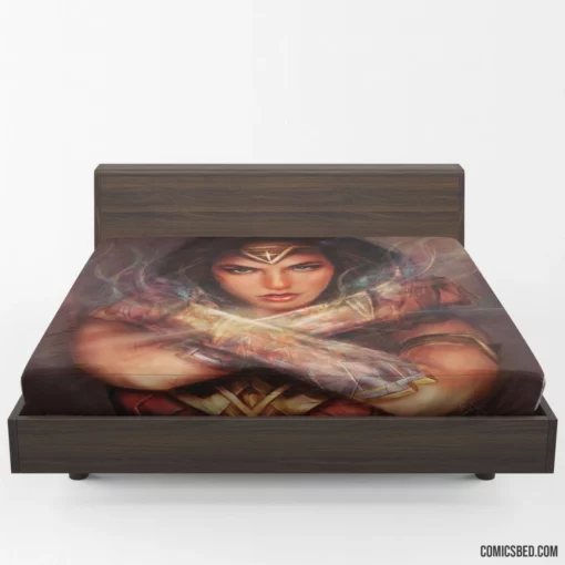 Wonder Woman DC Amazonian Comic Fitted Sheet