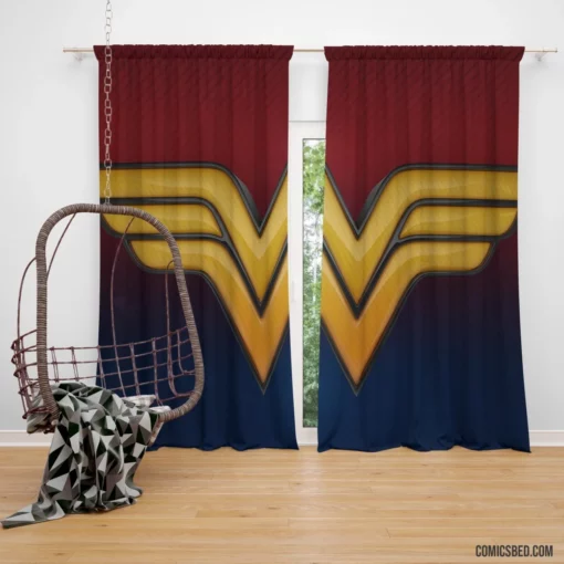 Wonder Woman DC Amazonian Icon Comic Curtain