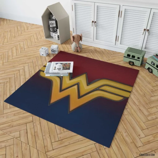 Wonder Woman DC Amazonian Icon Comic Rug 1