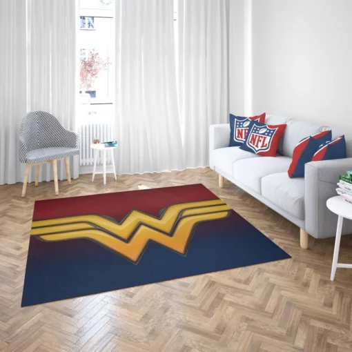 Wonder Woman DC Amazonian Icon Comic Rug 2