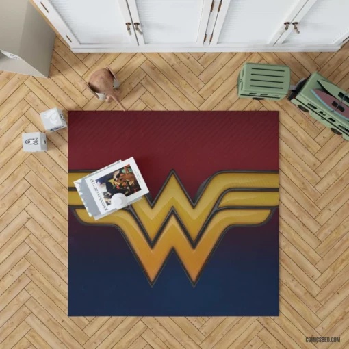 Wonder Woman DC Amazonian Icon Comic Rug