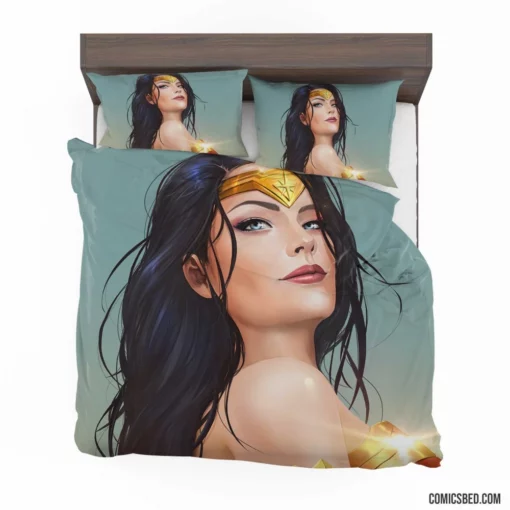 Wonder Woman DC Bold Heroine Comic Bedding Set 1