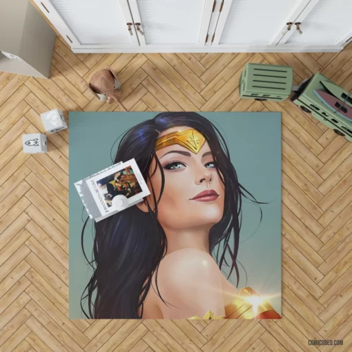 Wonder Woman DC Bold Heroine Comic Rug