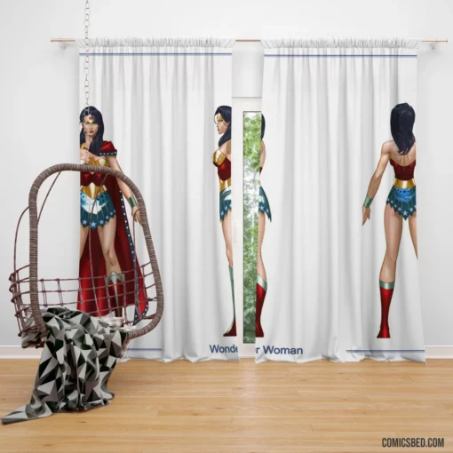 Wonder Woman DC Comic Icon Curtain