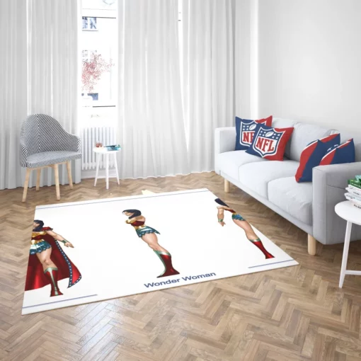 Wonder Woman DC Comic Icon Rug 2