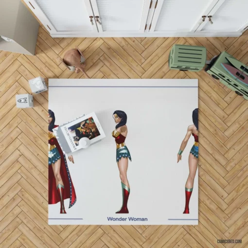 Wonder Woman DC Comic Icon Rug