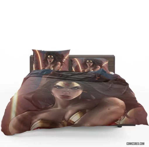 Wonder Woman DC Enigmatic Amazon Comic Bedding Set