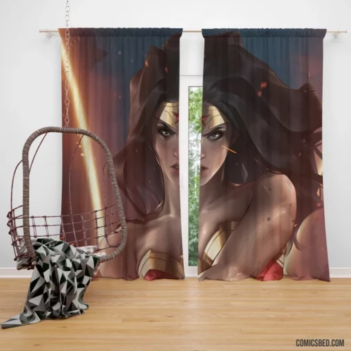 Wonder Woman DC Enigmatic Amazon Comic Curtain