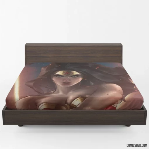 Wonder Woman DC Enigmatic Amazon Comic Fitted Sheet