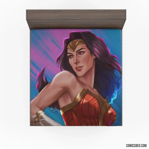 Wonder Woman DC Enigmatic Heroine Comic Fitted Sheet 1