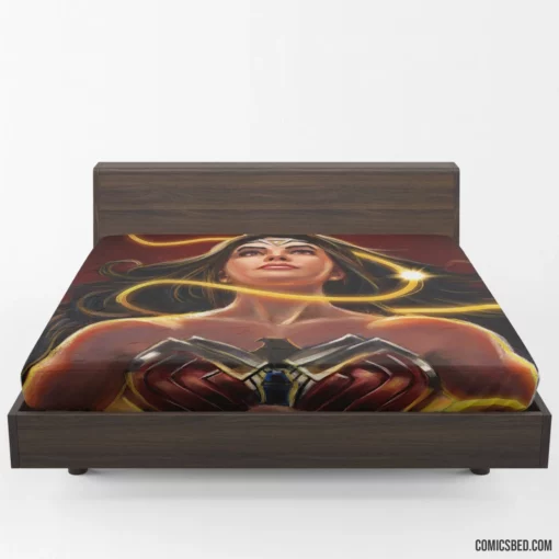 Wonder Woman DC Enigmatic Icon Comic Fitted Sheet