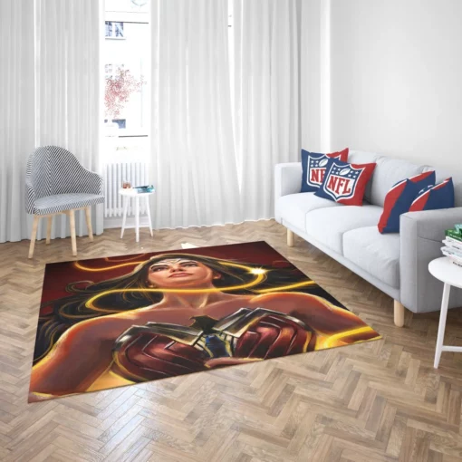 Wonder Woman DC Enigmatic Icon Comic Rug 2