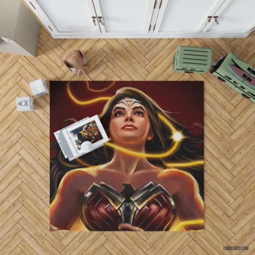 Wonder Woman DC Enigmatic Icon Comic Rug