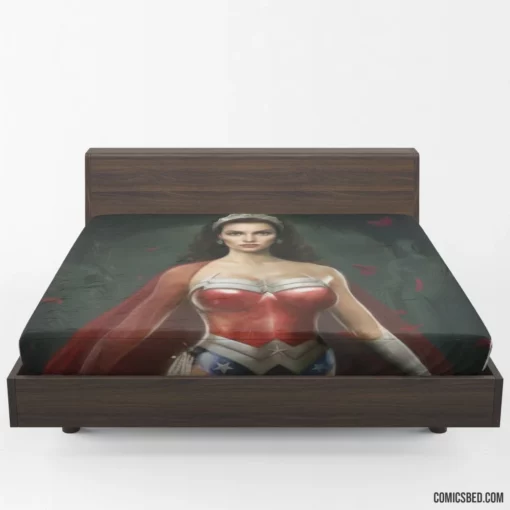 Wonder Woman DC Iconic Heroine Comic Fitted Sheet