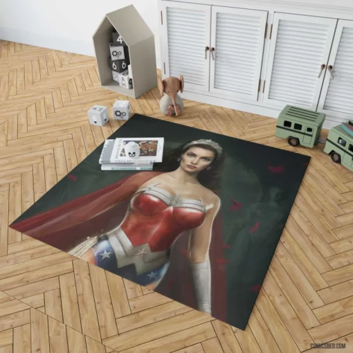 Wonder Woman DC Iconic Heroine Comic Rug 1