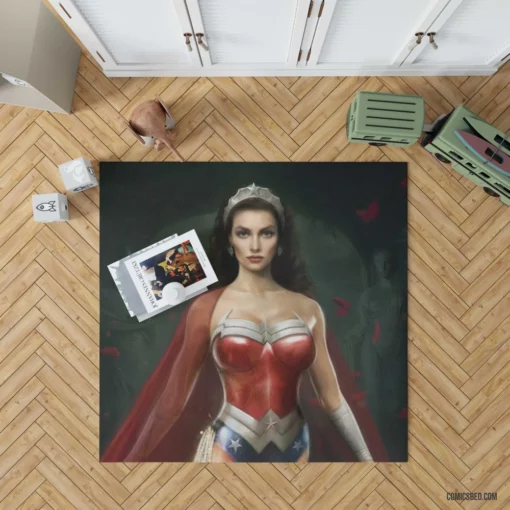 Wonder Woman DC Iconic Heroine Comic Rug