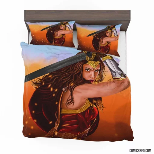 Wonder Woman DC Iconic Heroism Comic Bedding Set 1